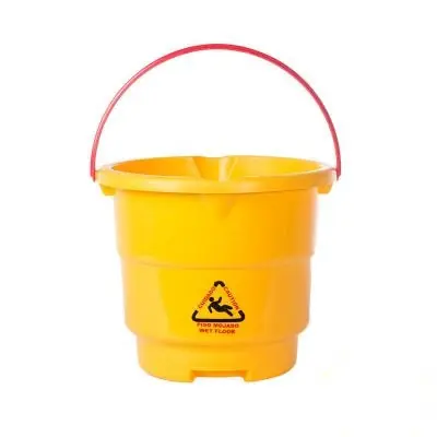 Balde Precaución 13 Litros / Novedades Plásticas Popolare
