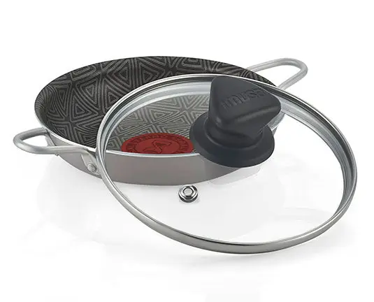 Cacerola Antiadherente 14 cm con Asas y Tapa de Vidrio Talent / Imusa Offerta