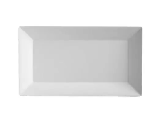 Bandeja Rectangular Blanca Línea Melamina / Corona Spedizione Espresso