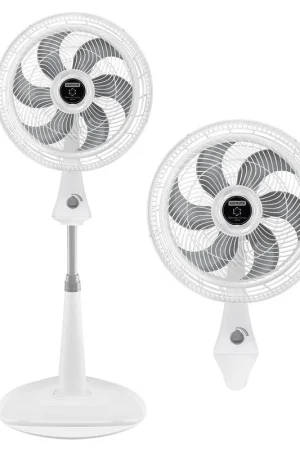 Ventilador Silence Force Plus 2 En 1 Blanco / Samurai Solo Oggi