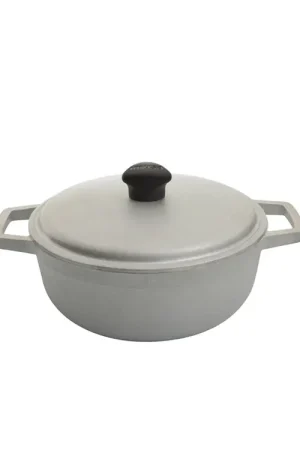 Caldero Aluminio Fundido con Tapa Natural 20 cm / Imusa Ordine In Blocco