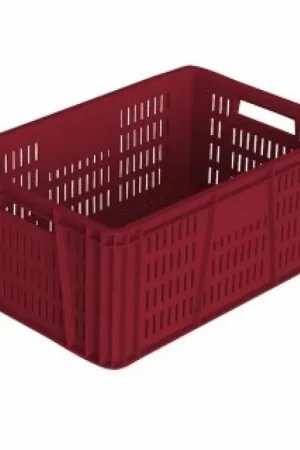 Caja Fondo Lineal Pared Lineal 60 X 40 X 25 cm Rojo / Estra Di Marca