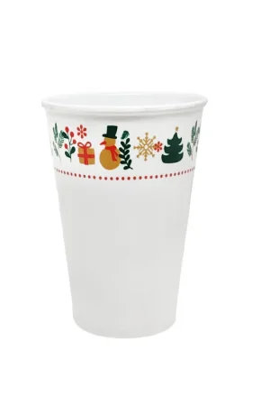 Compra Adesso Vaso en Melamina Diseño Figuras Navideñas