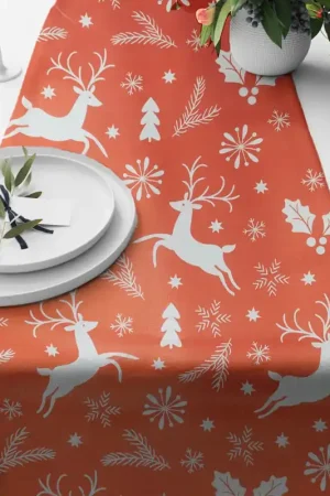 Camino de Mesa Navidad Reno Rojo / Keuken Nuovo Arrivo