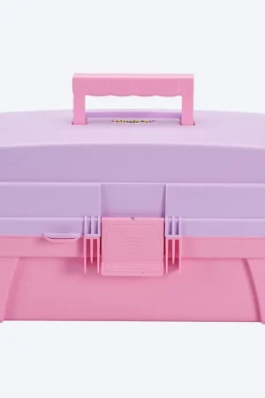Caja de Herramientas 14" con Tapa Organizadora Vanity Beauty Lila - Rosado / Rimax Più Venduto
