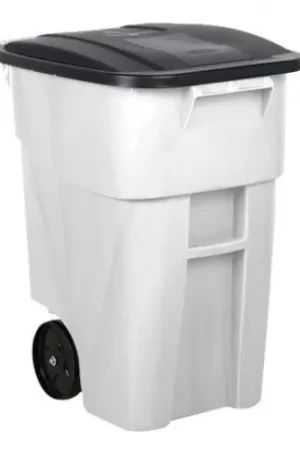 Contenedor Brute® con Ruedas Blanco 189 litros / Rubbermaid Pagamento Sicuro