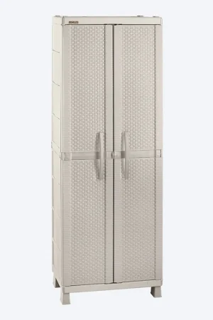 Armario Grande Apariencia Rattan Taupe / Rimax Promo Stagionale