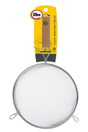 Compra Oggi Stesso Colador con Malla en Acero Inoxidable 20 cm / Ilko