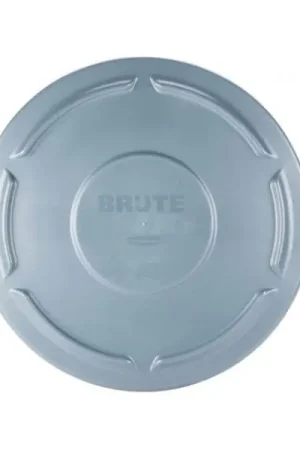 Artigianale Tapa Plana Contenedor Brute® 121 litros Gris / Rubbermaid