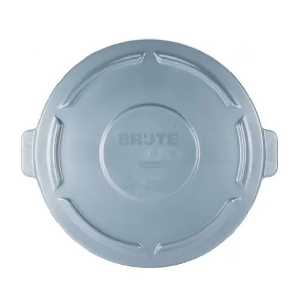 Artigianale Tapa Plana Contenedor Brute® 121 litros Gris / Rubbermaid