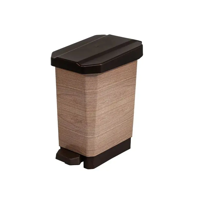 Bestseller Papelera de Pedal Estra Bins 10 Litros IML Rovere Café / Estra