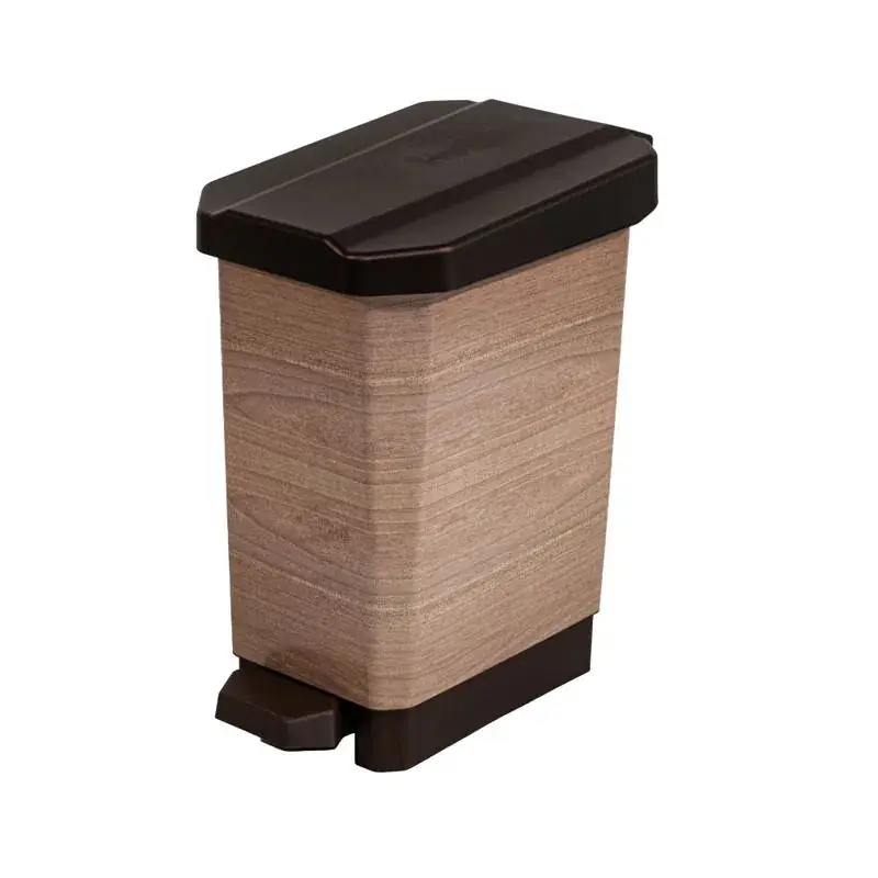 Compra Online Papelera de Pedal Estra Bins 22 Litros IML Rovere Café / Estra