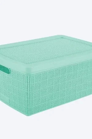 Canasta Fique 13.5 Litros con Verde Menta / Rimax Subito Disponibile