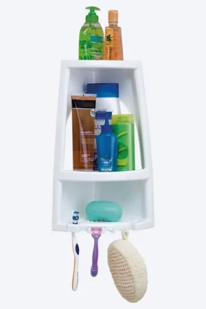 Consegna Rapida Esquinero para Baño Blanco / Rimax