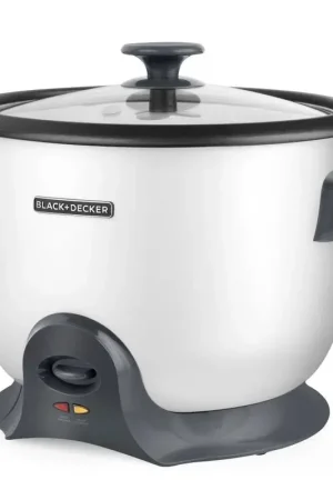 Arrocera con Vaporera 20 Tazas / Black + Decker Spedizione Espresso