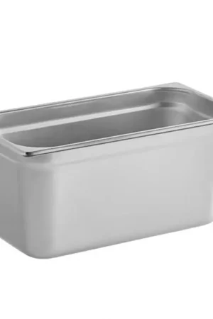 Azafate GN 1/3 x 15 cm Acero Inoxidable / Inventto Popolare