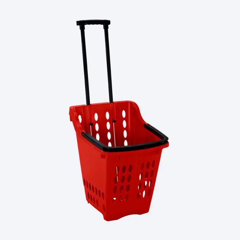 Cesta Transportadora Móvil Rojo / Rimax Spedizione Mondiale