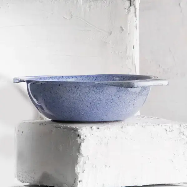Cazuela Peltre 17 cm Arena Azul Cobalto / Macuira Top Qualità