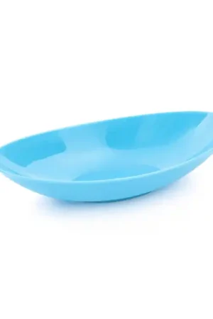 Bandeja Ovalada Azul 21.4 X 10.5 cm / Novum Professionale