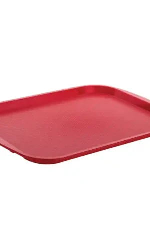 Bandeja de Autoservicio Pequeña Rojo 27 x 35 cm / Estra Prezzo Ridotto
