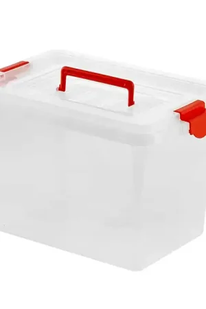 Caja Organizadora Multiusos Tapa Blanco 12 LT / Vanyplas Ultime Pezzi
