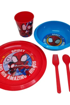 Vajilla Infantil Spidey / Wantu Di Marca