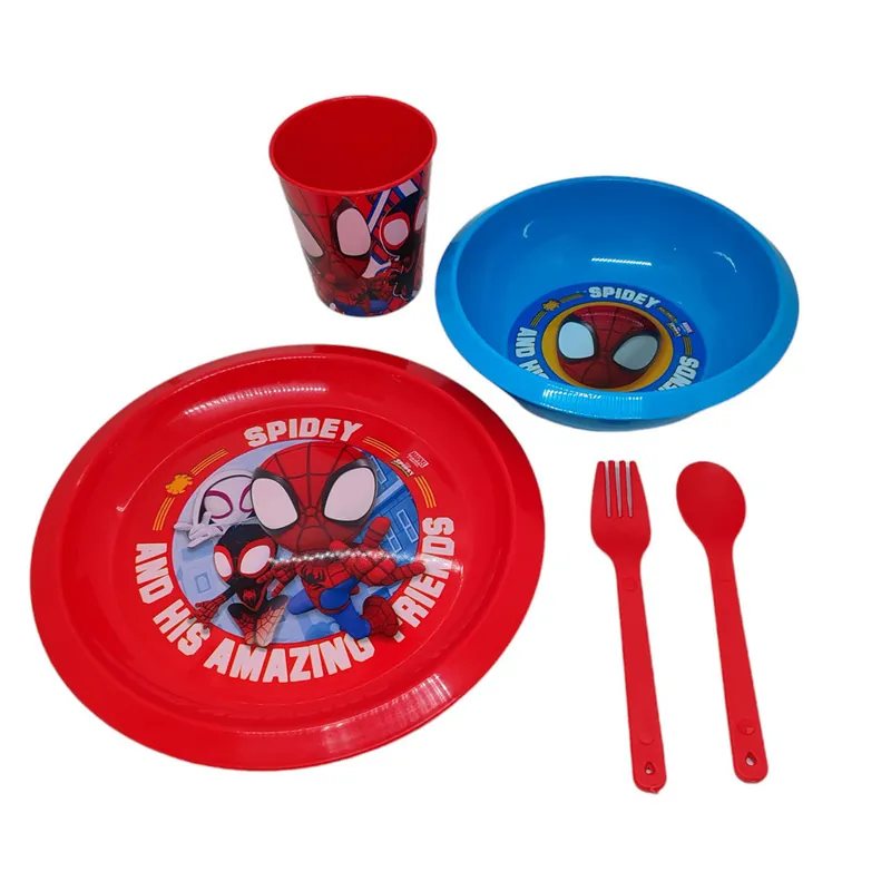 Vajilla Infantil Spidey / Wantu Di Marca