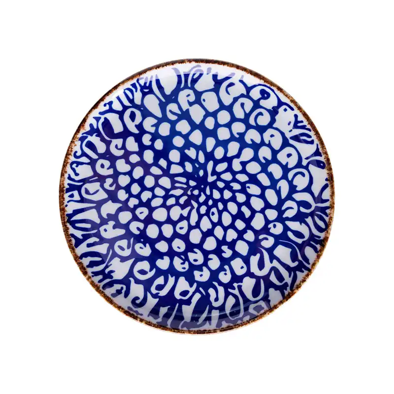 Compra Oggi Stesso Plato Pando Coupé Índigo 28.5 cm Línea Acentos / Corona