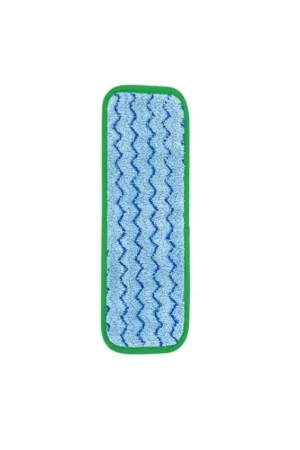 Acquista Ora Mopa Plana Microfibra Hygen™ Trapeado Húmedo Borde Verde / Rubbermaid