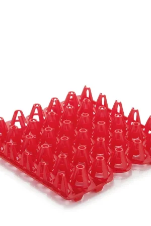 Compra Online Bandeja Flexible para Huevos Rojo / Estra