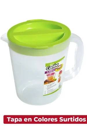 Compra Online Jarra Caribe Tropical 3.5 Litros Colores Surtidos / Novedades Plásticas