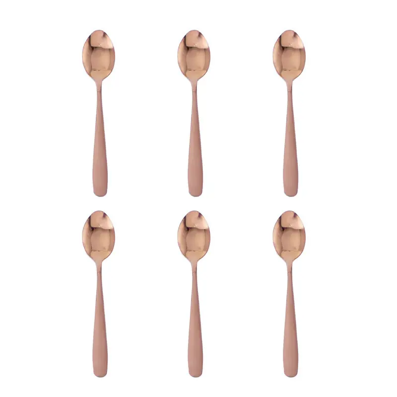 Acquista Ora Set x 6 Cucharas Postre Oro Rosa / Alana Life