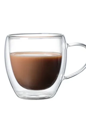 Vaso Vidrio Doble Pared 150 ml / Alana Life Ultima Occasione