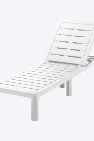 All’Ingrosso Cama Asoleadora Barú Blanco / Rimax