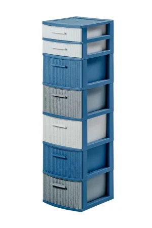 Cajonero 7 Niveles Space Línea Crochet / MQ Prezzo Di Fabbrica