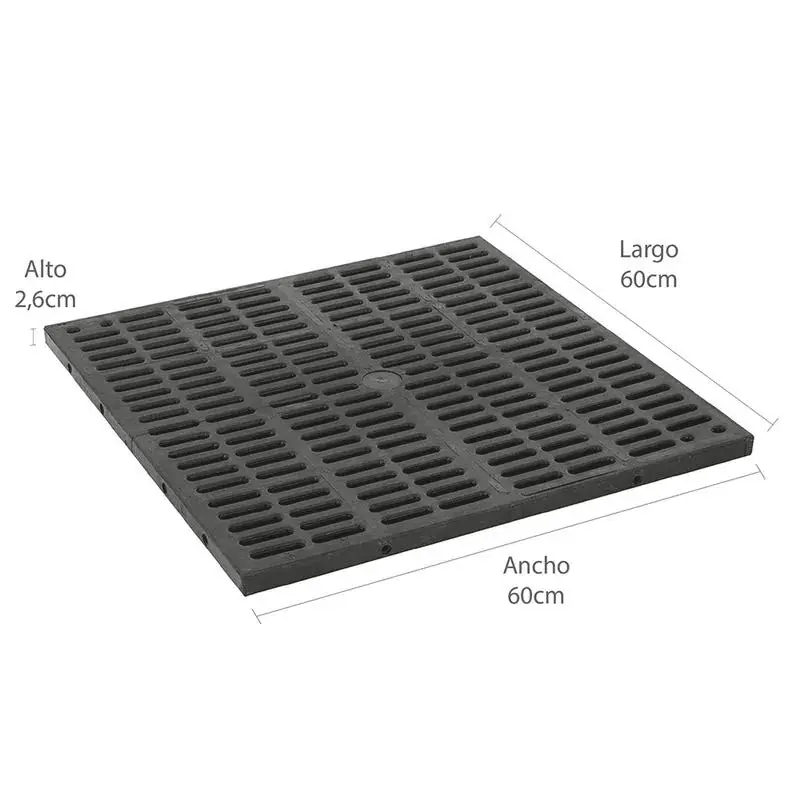 Piso Plástico Modular Resistente 60 x 60 cm / Estra In Voga