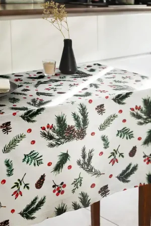 Consegna Rapida Mantel Navidad Cereza 140 x 200 cm / Keuken
