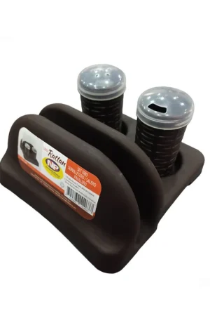 Migliore Qualità Set Rattan: Servilletero - Salero y Palillero / Novedades Plásticas