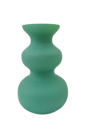 Consegna Rapida Florero Nix Decorado Baru Verde / Otún