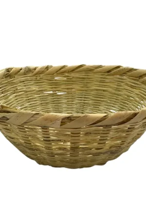 Cesta en Mimbre Mediana / Madealambres Pagamento Sicuro