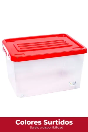 Caja Multiusos 30 Litros Con Ruedas / Mundiplas Prezzo Conveniente