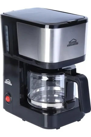 Cafetera 6 Tazas 0.7 Litros / Home Elements Consegna Rapida