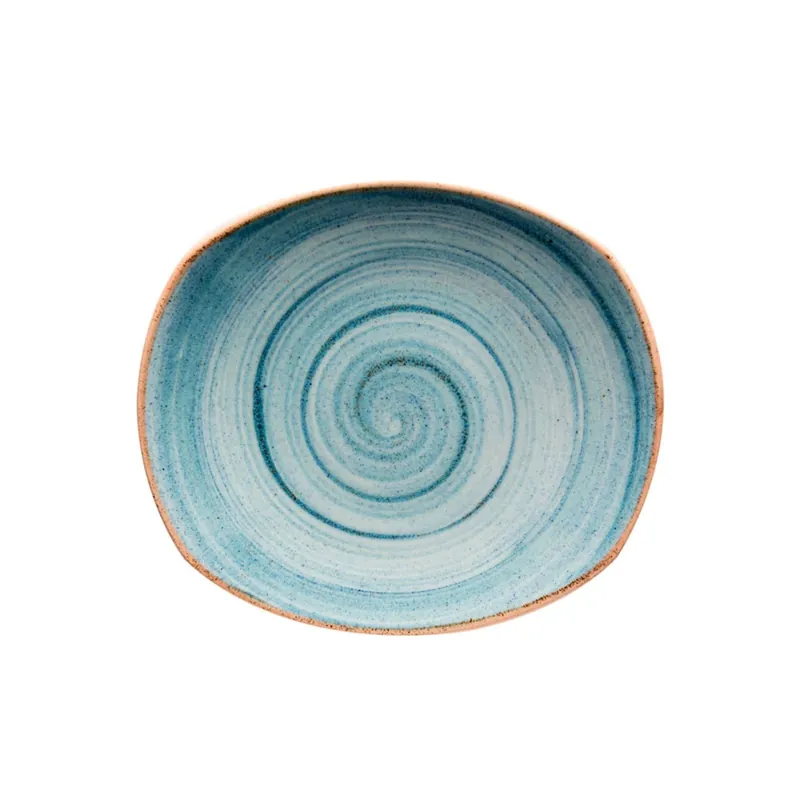 Plato Pando Línea Artisan Azul 25.4 cm / Corona A Buon Prezzo