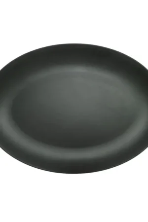 A Buon Prezzo Bandeja Ovalada 30.5 cm Negra / HM Melamina
