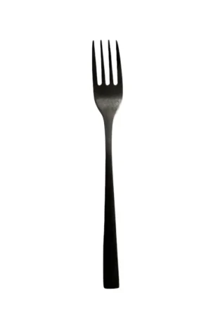 Ultimissimo Modello Tenedor de Mesa Negro Mate / Criolla