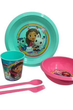 Vajilla Infantil Gabby / Wantu Non Perdere