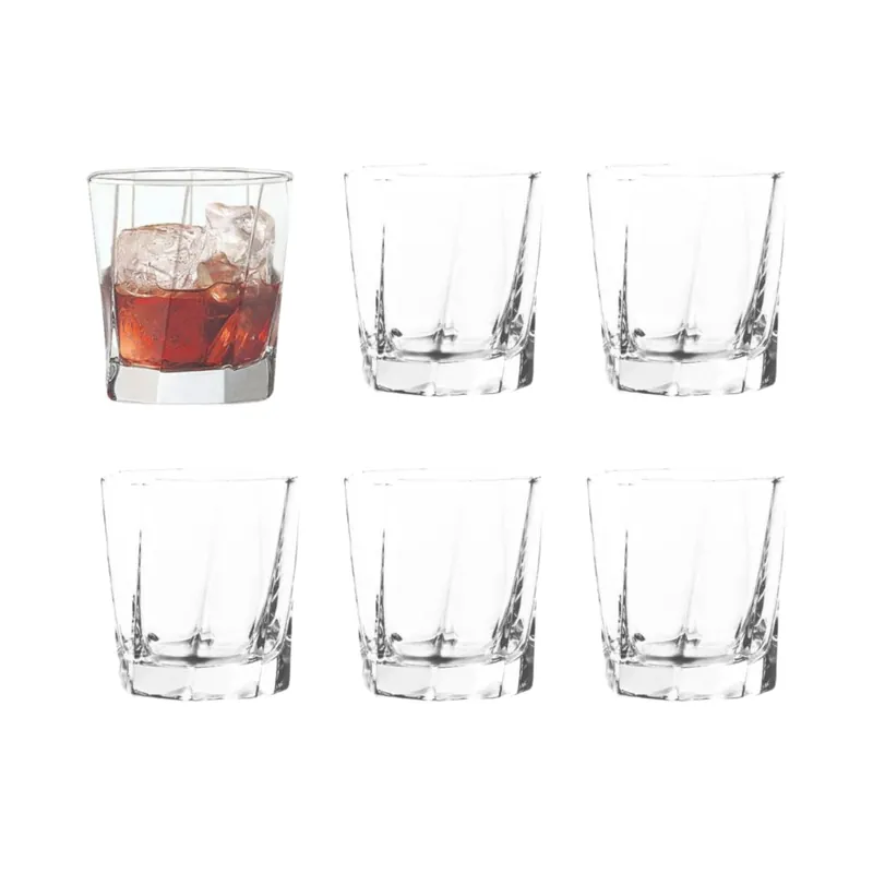 Vendita Finale Set x 6 Vasos Mozart Rocks 8.5 oz / Cristar