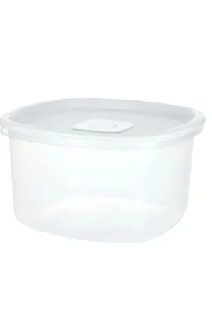 Alta Qualità Recipiente Estrapack Cuadrado 1.5 Litros Tapa Blanca / Estra