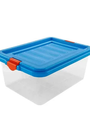 Caja Organizadora Multiusos 15 LT Azul / Vanyplas Economico