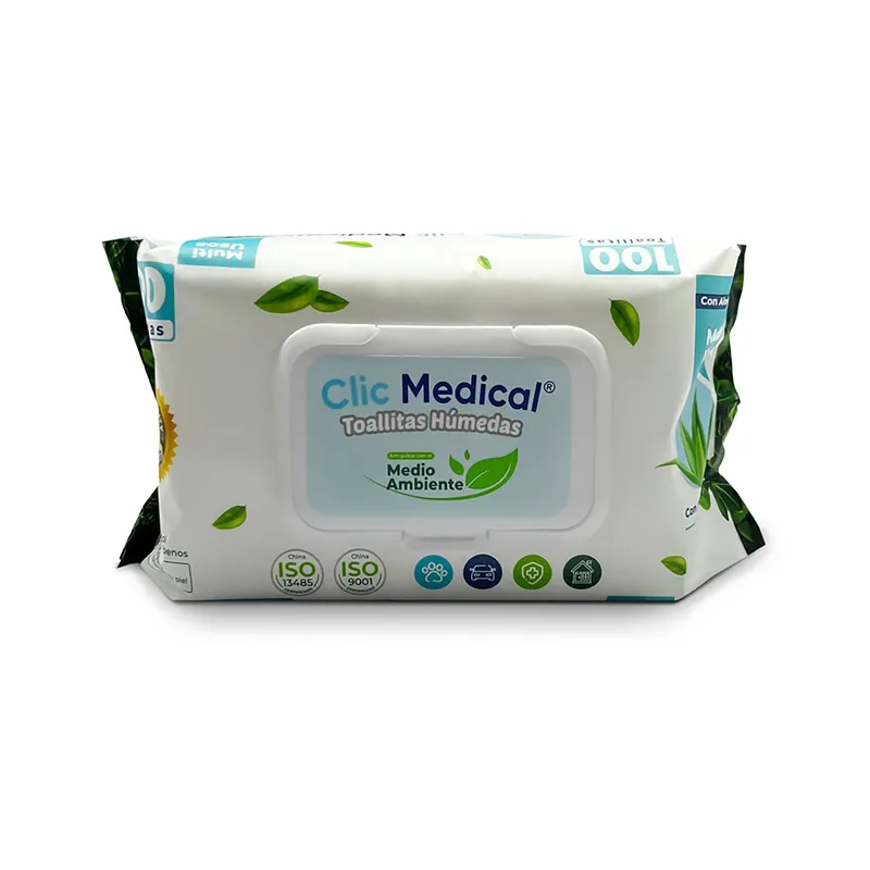 Artigianale Toallitas Humedas x 100 unds / Clic Medical